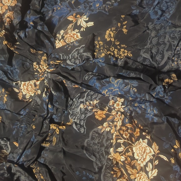 Anthropologie x Kachel floral satin jumpsuit - Picture 11 of 13